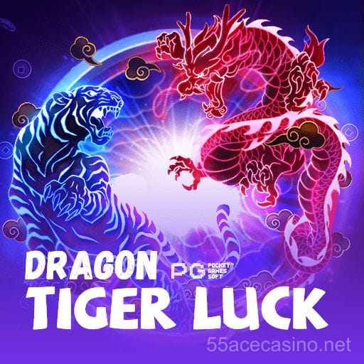 Imagen del juego Dragon Tiger Luck en 55 Ace Casino
